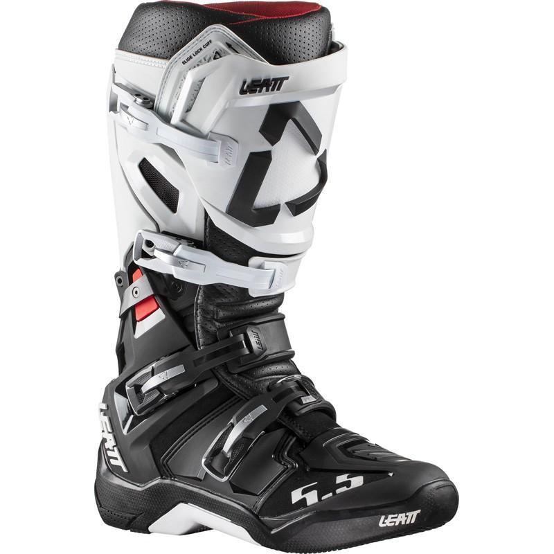 Мотоботы Leatt 5.5 FlexLock Enduro Boot White/Black