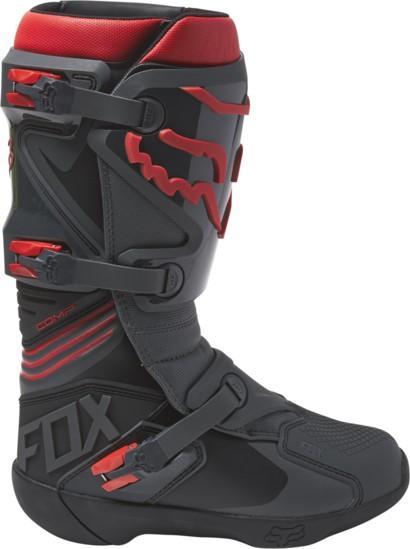 Мотоботы Fox Comp Boot Black Red 1