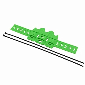 Защита глушителя эндуро/кросс OTOM Зеленая