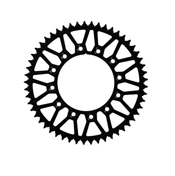 Звезда ведомая универсальная RIVAL Enduro 520 53T (6х150/153х125) с самоочисткой