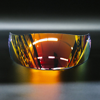 Визор для дорожного мотошлема SHOCK R1 Красный