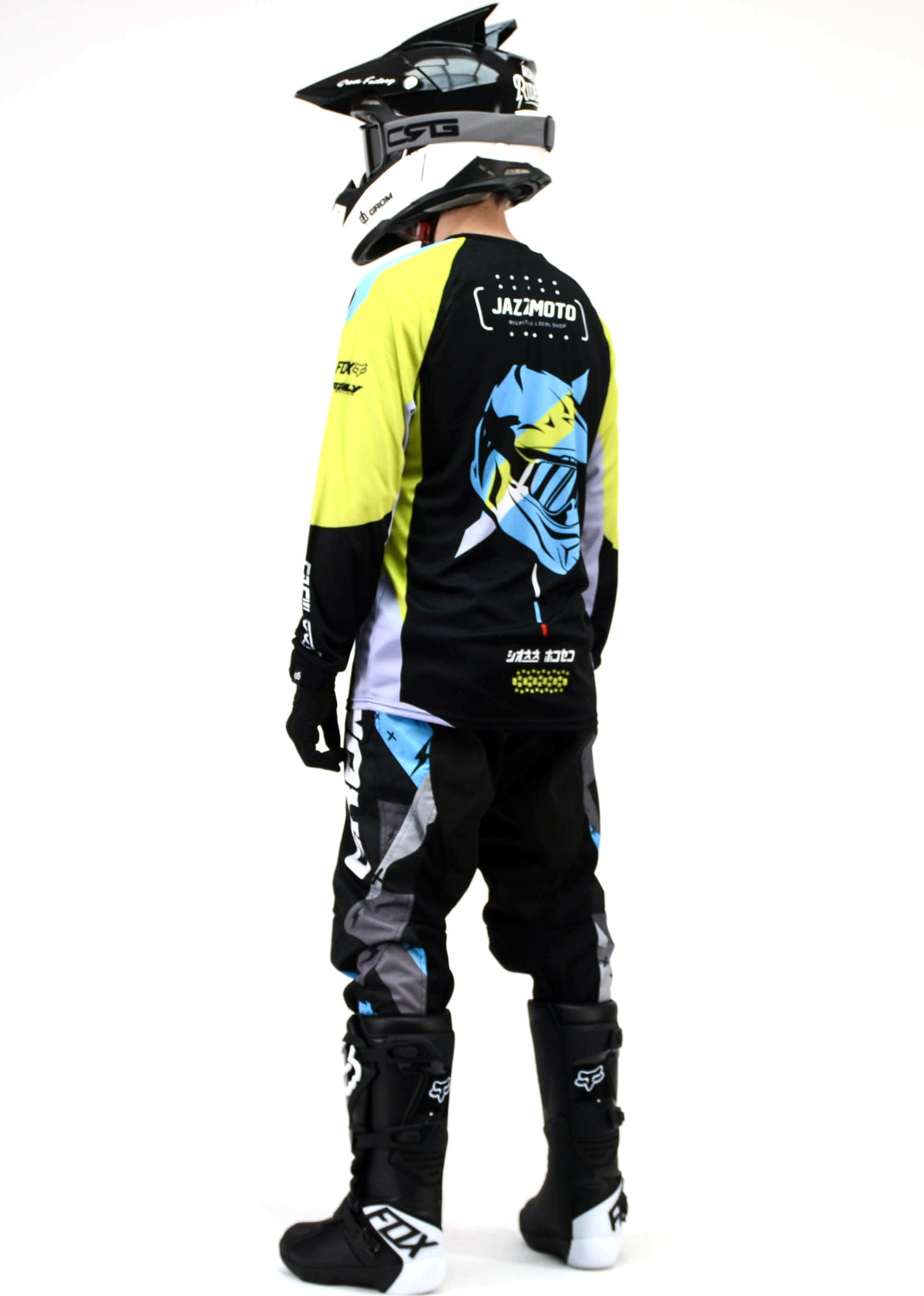 Джерси с карманом JAZZMOTO Helm Green 
